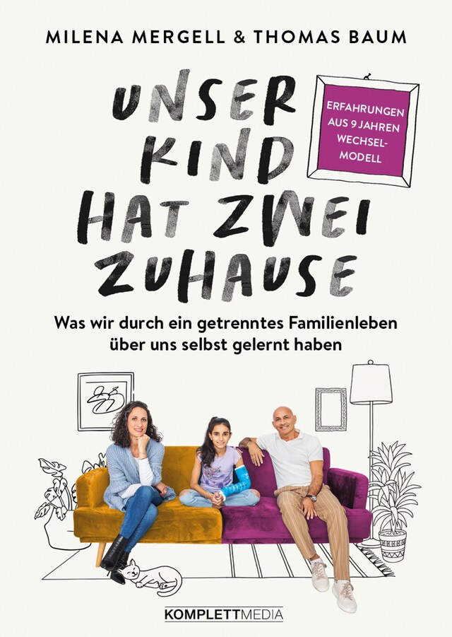 Book cover for Unser Kind hat zwei Zuhause