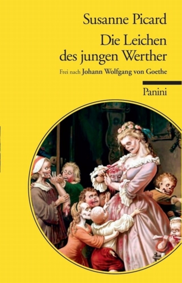 Book cover for Die Leichen des jungen Werther