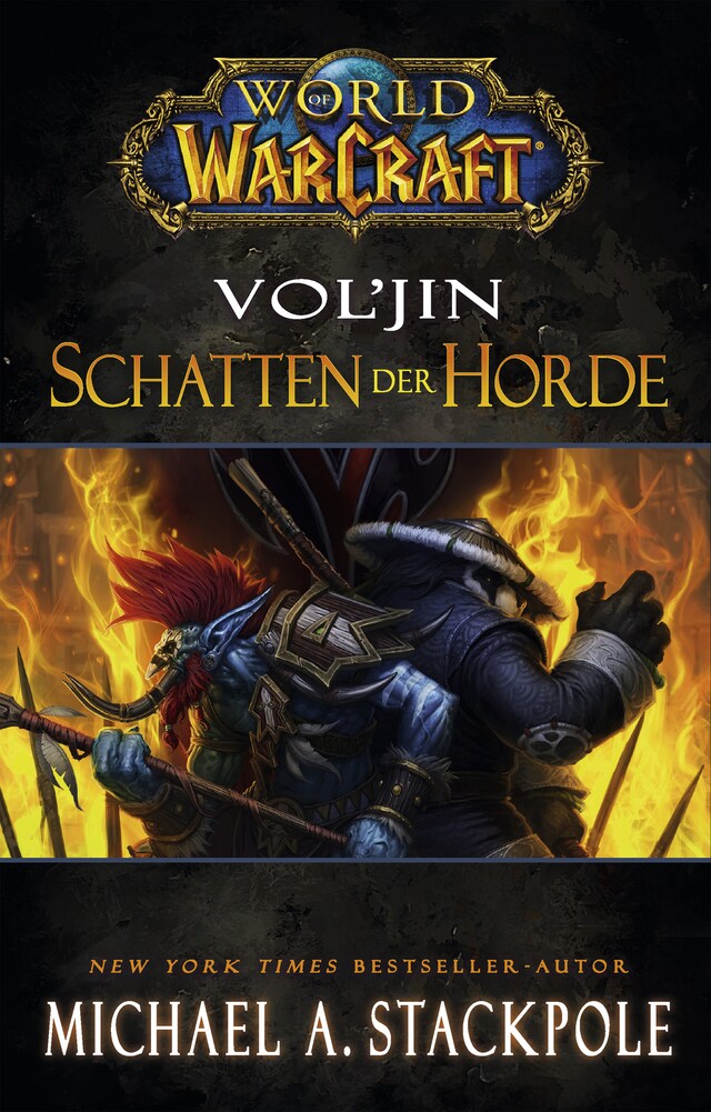 Copertina del libro per World of Warcraft: Vol'jin - Schatten der Horde