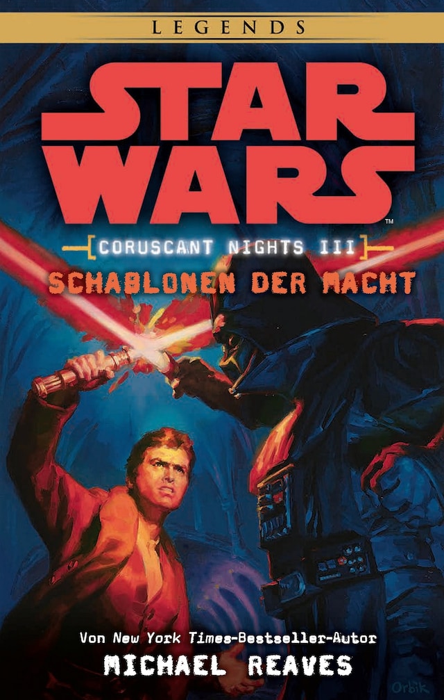 Book cover for Star Wars: Schablonen der Macht - Coruscant Nights 3