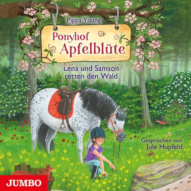Book cover for Ponyhof Apfelblüte. Lena und Samson retten den Wald [Band 22]