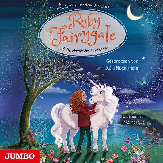 Couverture de livre pour Ruby Fairygale und die Nacht der Einhörner [Ruby Fairygale junior, Band 4 (ungekürzt)]