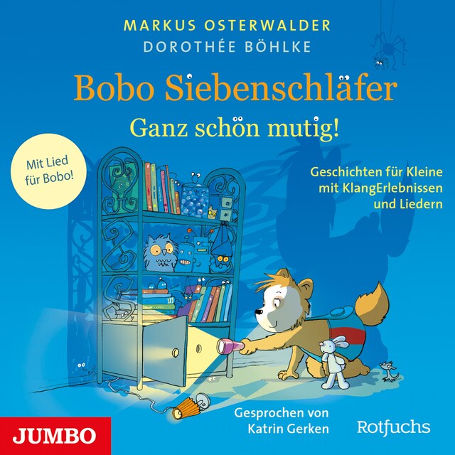 Buchcover für Bobo Siebenschläfer. Ganz schön mutig!