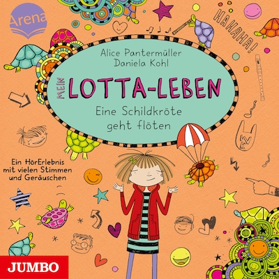 Cover von Mein Lotta-Leben. Eine Schildkröte geht flöten