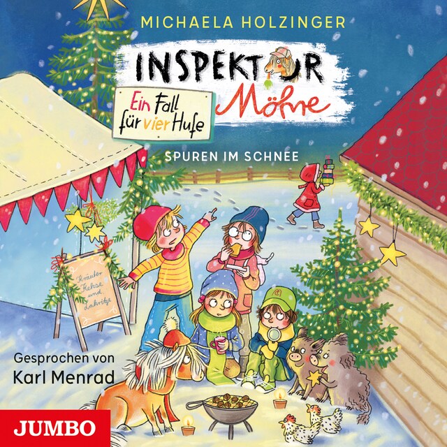 Copertina del libro per Inspektor Möhre - Ein Fall für vier Hufe. Spuren im Schnee [Band 4 (Ungekürzt)]