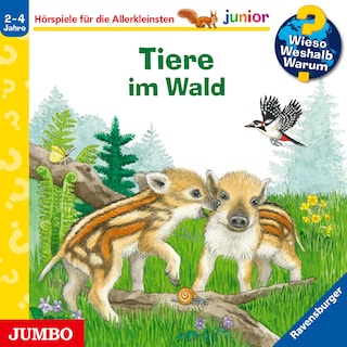 Tiere im Wald (Wieso? Weshalb? Warum? JUNIOR, Folge 77) als Hörbuch