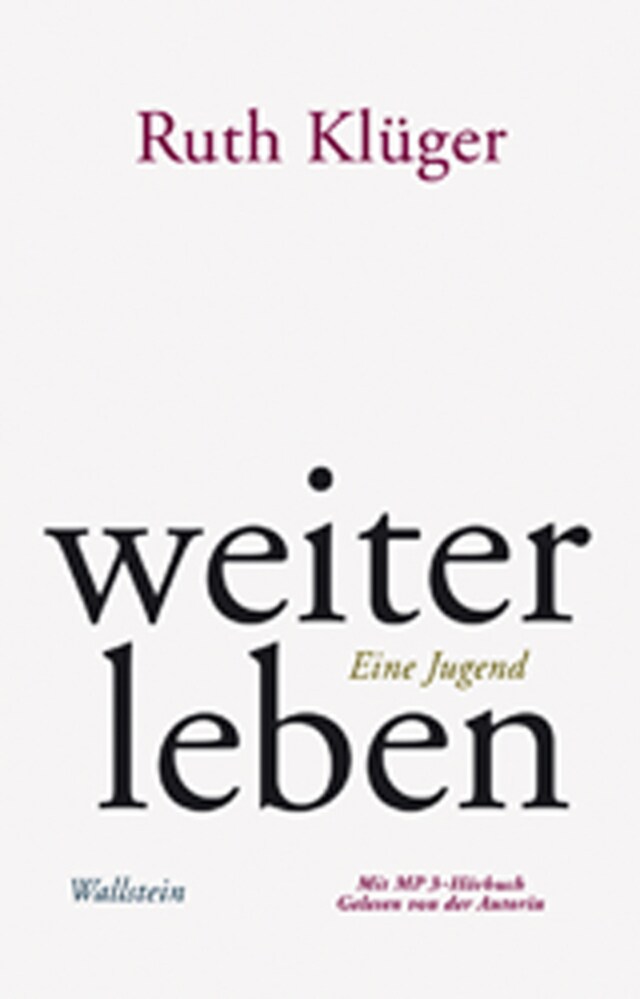 Couverture de livre pour weiter leben