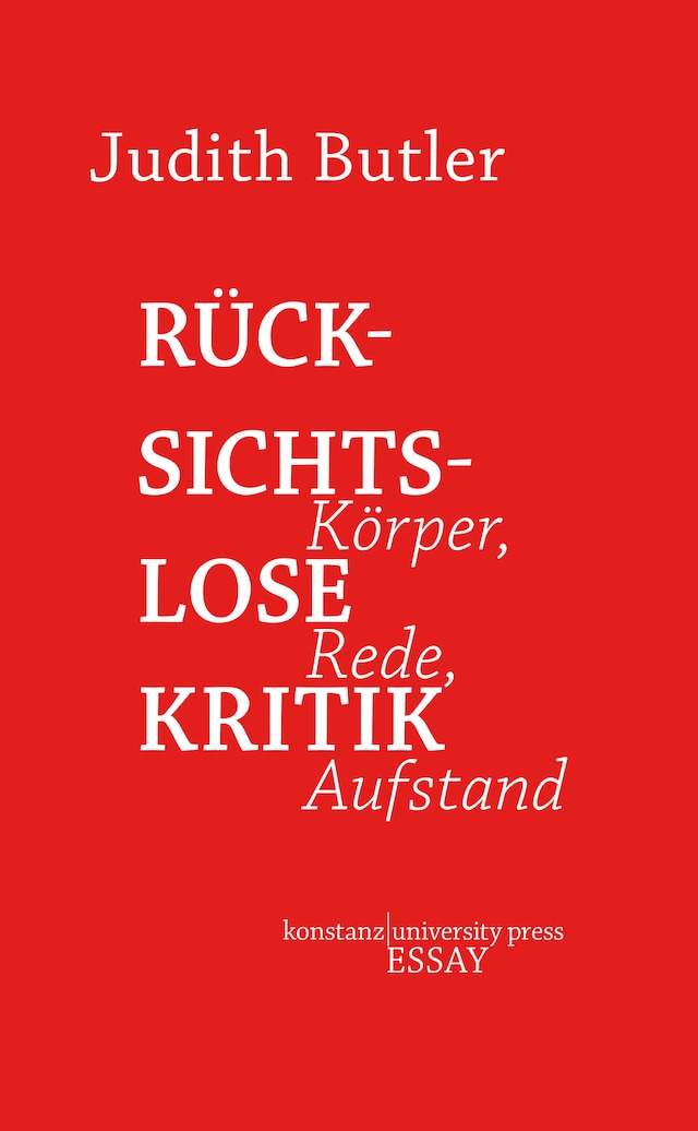 Book cover for Rücksichtslose Kritik