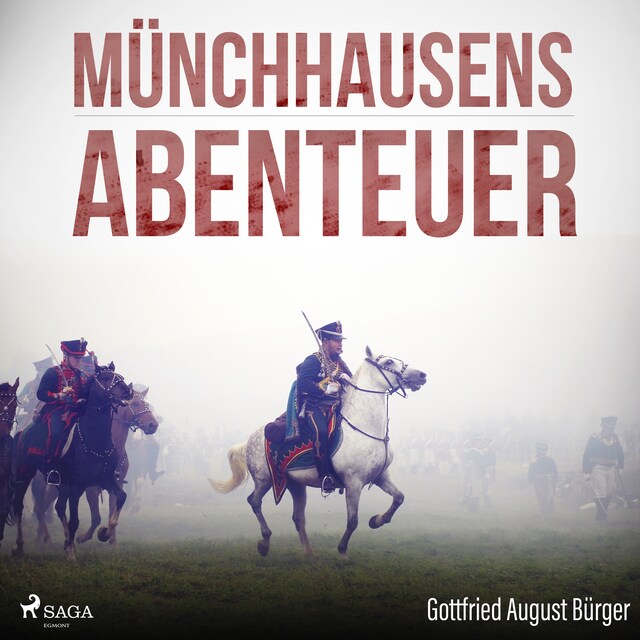 Buchcover für Münchhausens Abenteuer (Ungekürzt)
