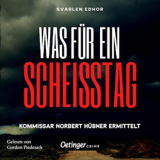 Kommissar Norbert Hübner ermittelt 1. Was für ein Scheißtag als Hörbuch