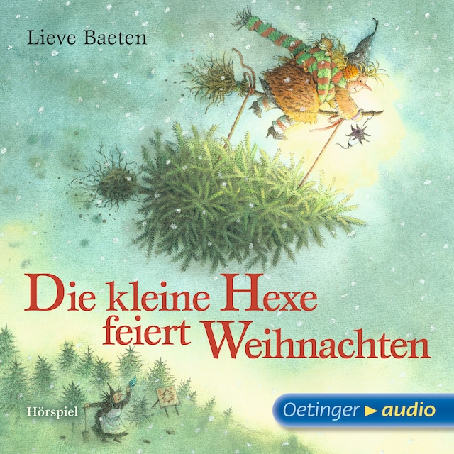 Book cover for Die kleine Hexe feiert Weihnachten