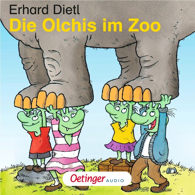 Kirjankansi teokselle Die Olchis im Zoo
