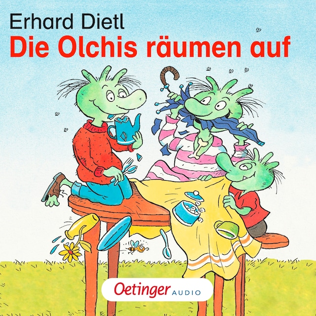 Book cover for Die Olchis räumen auf