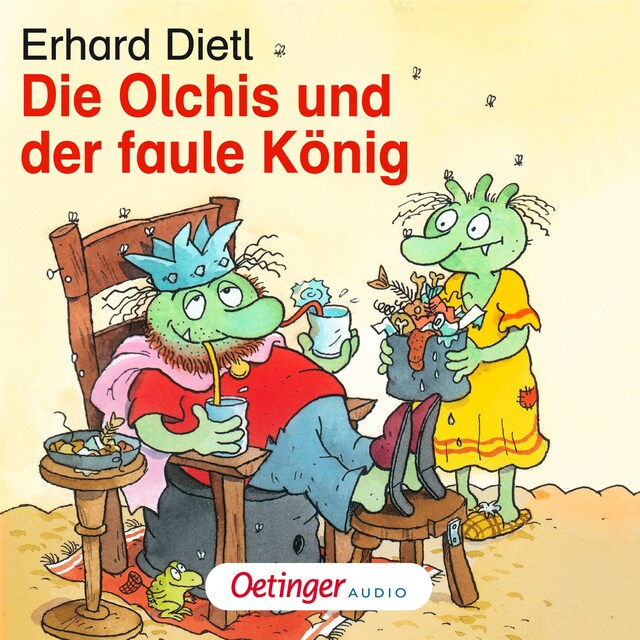Copertina del libro per Die Olchis und der faule König