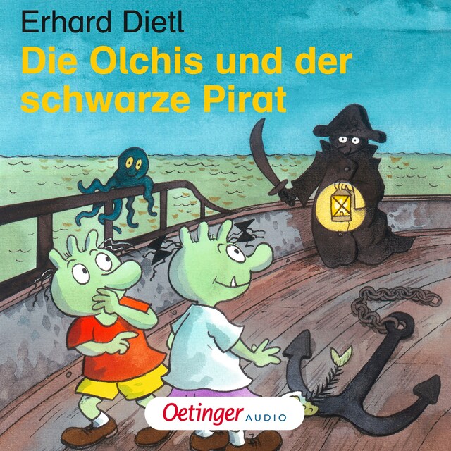 Book cover for Die Olchis und der schwarze Pirat