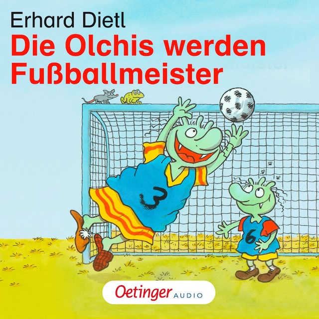 Book cover for Die Olchis werden Fußballmeister