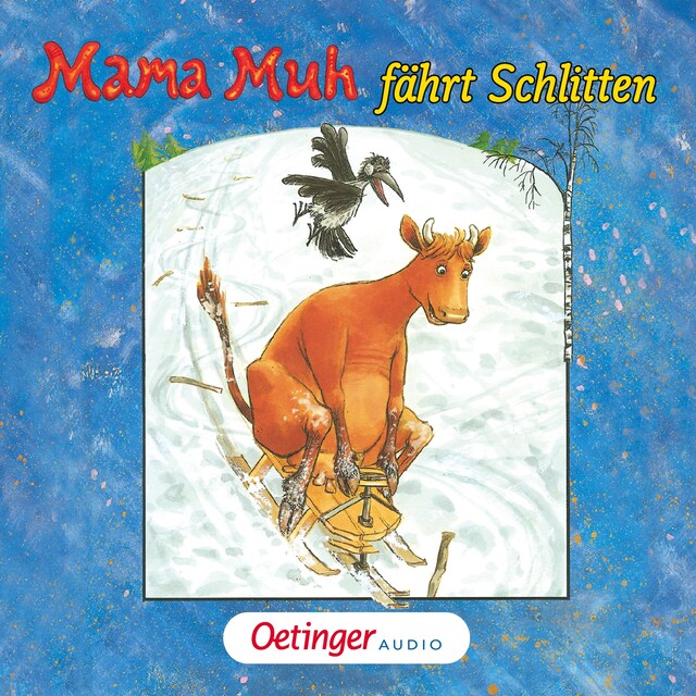 Couverture de livre pour Mama Muh fährt Schlitten