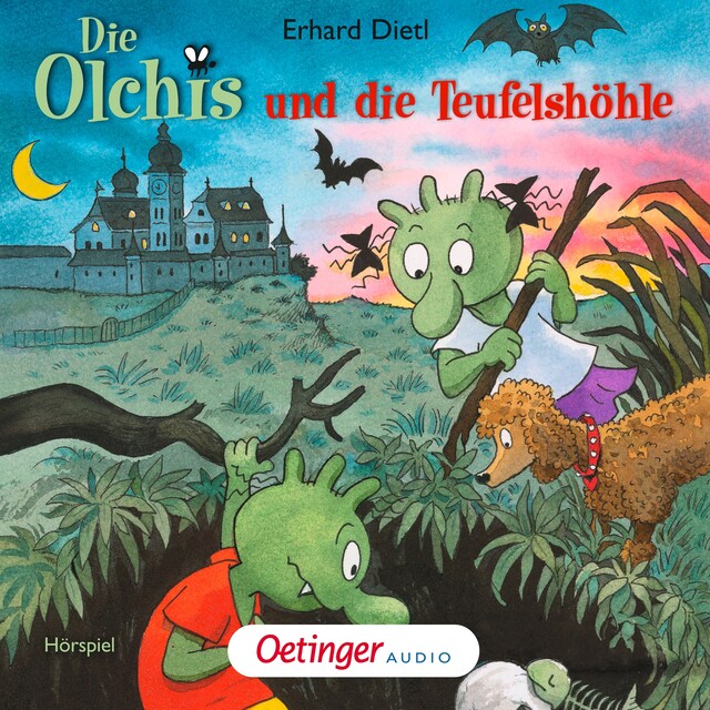 Couverture de livre pour Die Olchis und die Teufelshöhle