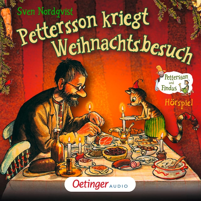 Portada de libro para Pettersson kriegt Weihnachtsbesuch