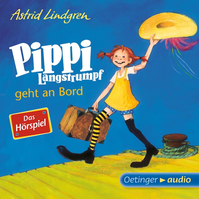Buchcover für Pippi Langstrumpf geht an Bord - Das Hörspiel
