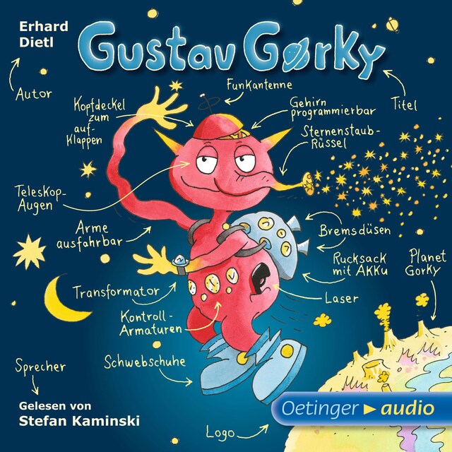 Buchcover für Gustav Gorky