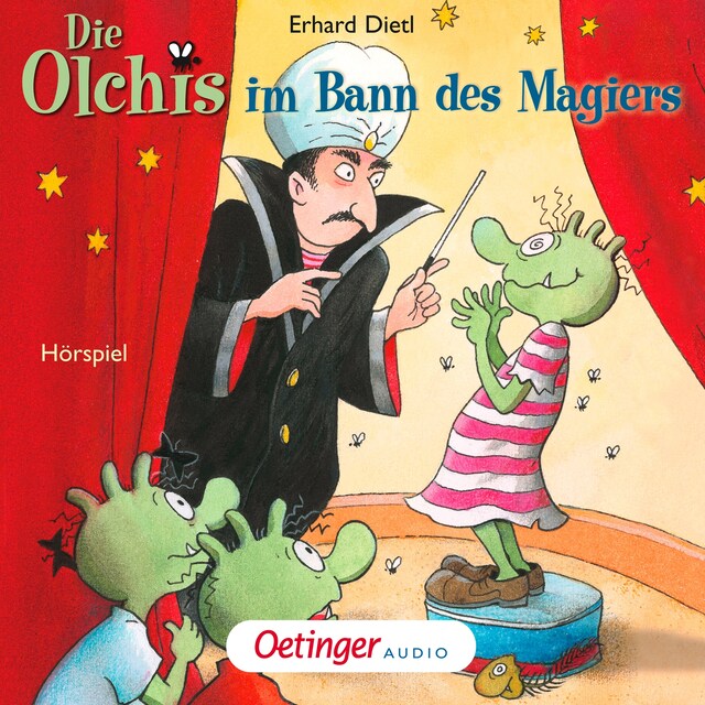 Buchcover für Die Olchis im Bann des Magiers