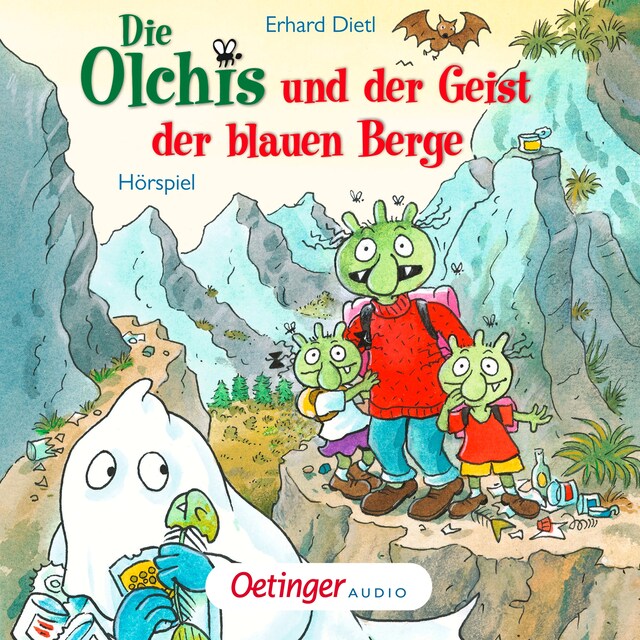 Copertina del libro per Die Olchis und der Geist der blauen Berge