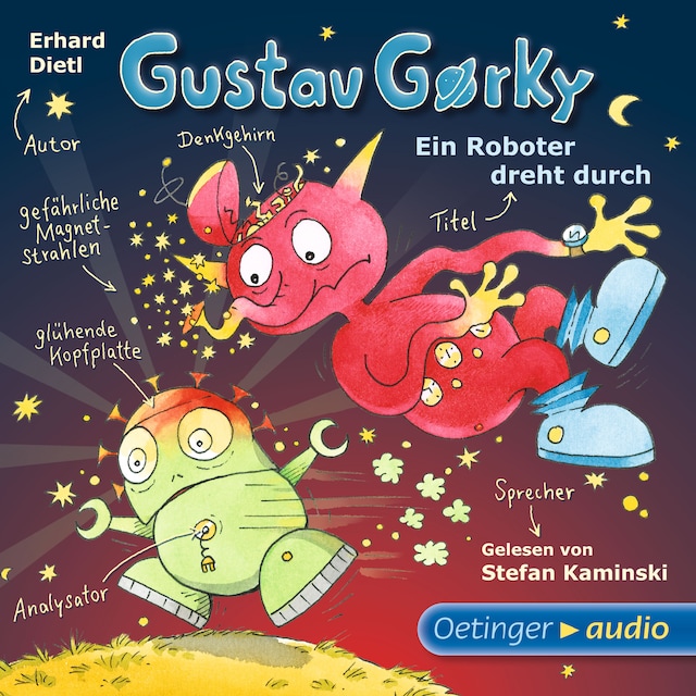 Book cover for Gustav Gorky 2. Ein Roboter dreht durch