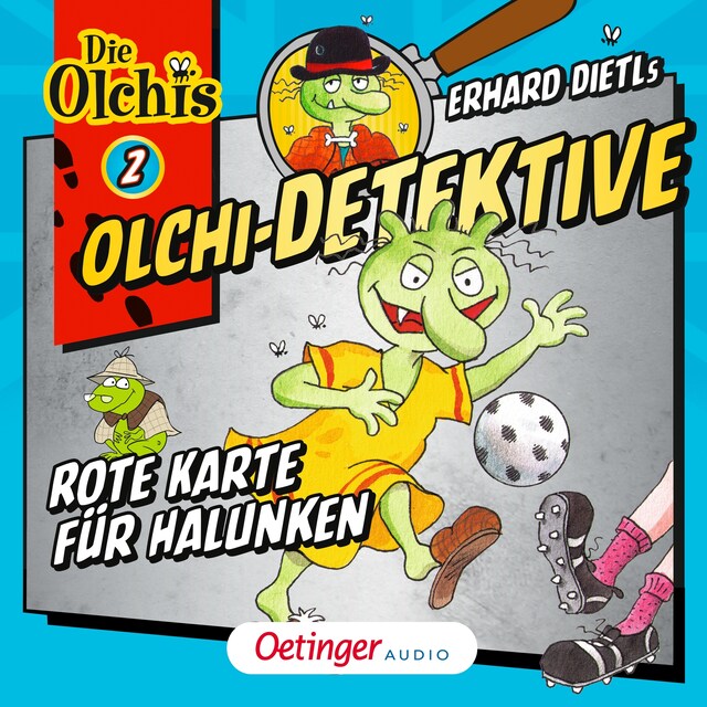 Buchcover für Olchi-Detektive 2. Rote Karte für Halunken