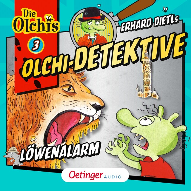 Buchcover für Olchi-Detektive 3. Löwenalarm