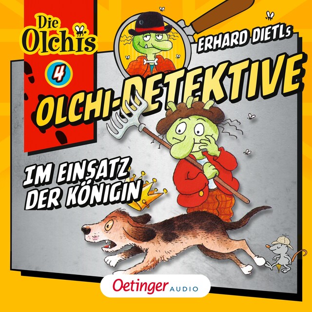 Buchcover für Olchi-Detektive 4. Im Einsatz der Königin