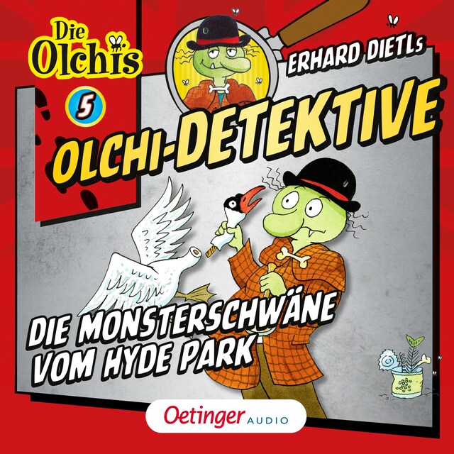 Bokomslag för Olchi-Detektive 5. Die Monsterschwäne vom Hyde Park
