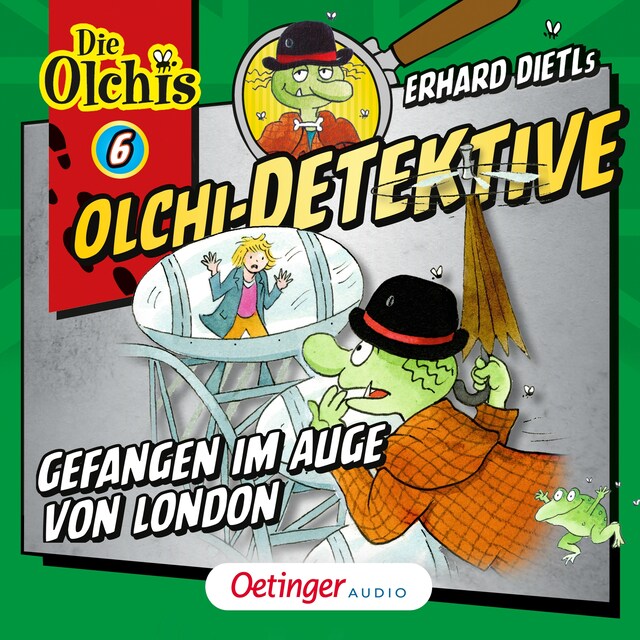 Kirjankansi teokselle Olchi-Detektive 6. Gefangen im Auge von London