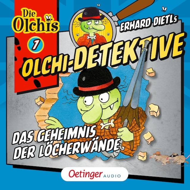 Buchcover für Olchi-Detektive 7. Das Geheimnis der Löcherwände