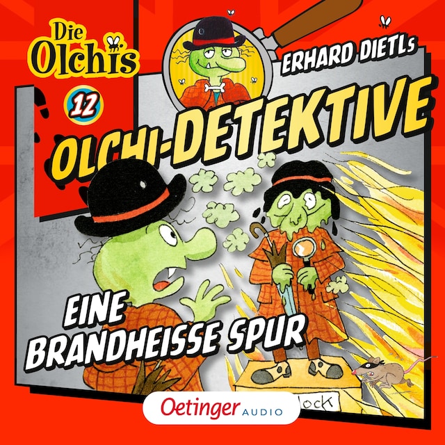 Kirjankansi teokselle Olchi-Detektive 12. Eine brandheiße Spur