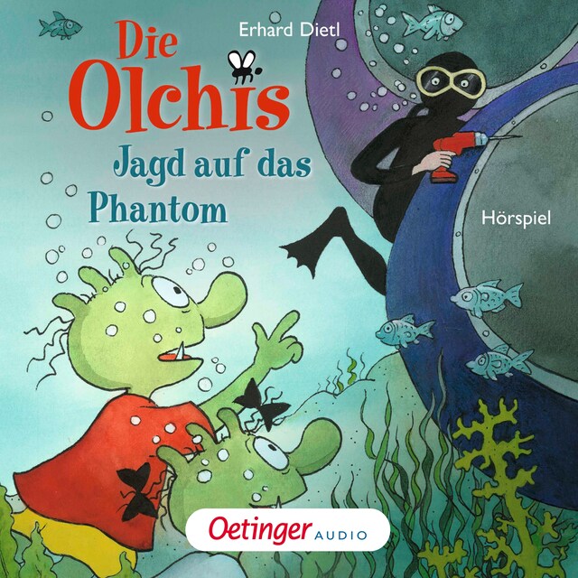 Couverture de livre pour Die Olchis. Jagd auf das Phantom