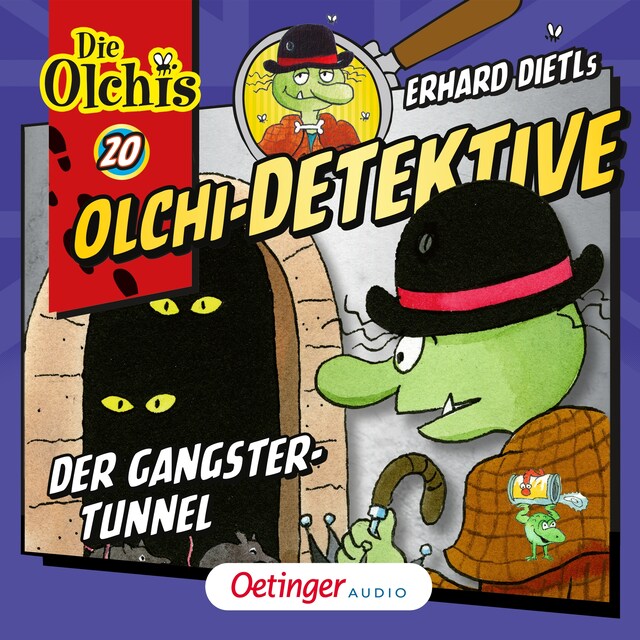 Boekomslag van Olchi-Detektive 20. Der Gangster-Tunnel