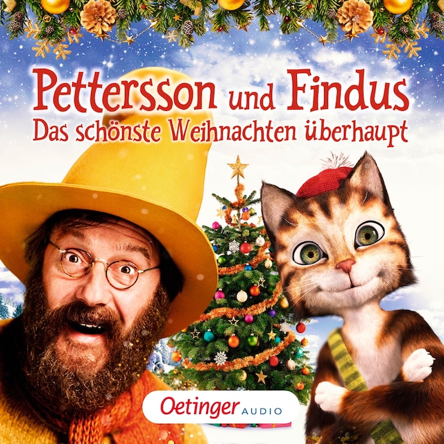 Portada de libro para Pettersson und Findus. Das schönste Weihnachten überhaupt