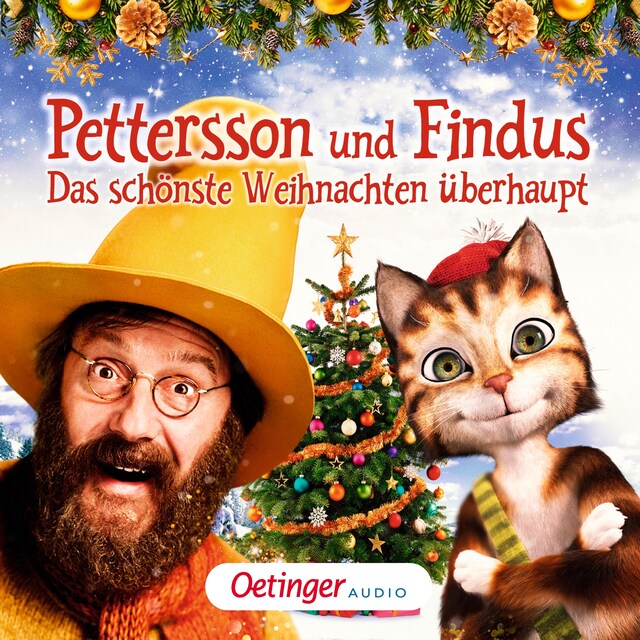 Couverture de livre pour Pettersson und Findus. Das schönste Weihnachten überhaupt