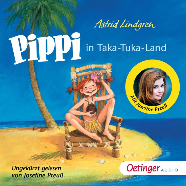 Boekomslag van Pippi in Taka-Tuka-Land