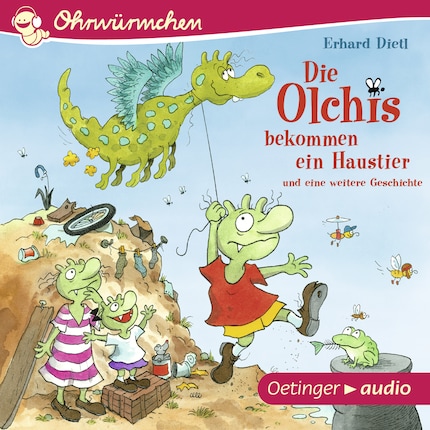 Die Olchis bekommen ein Haustier und eine weitere Geschichte bookCoverFor