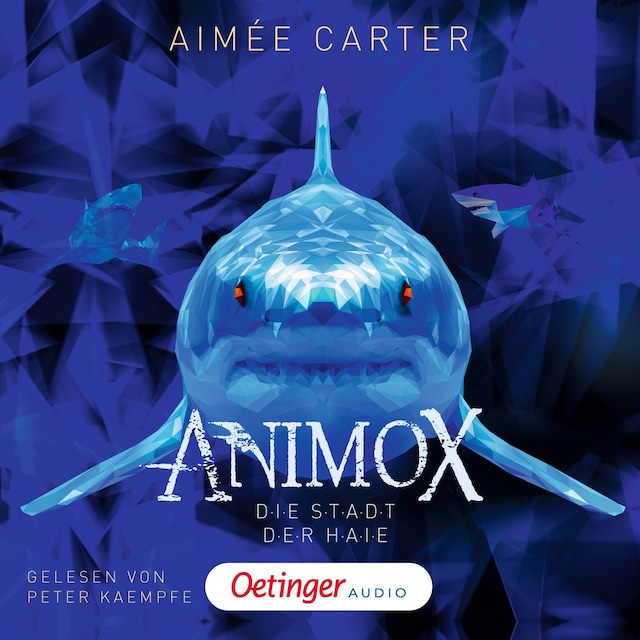 Couverture de livre pour Animox 3. Die Stadt der Haie