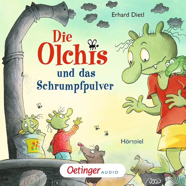 Book cover for Die Olchis und das Schrumpfpulver