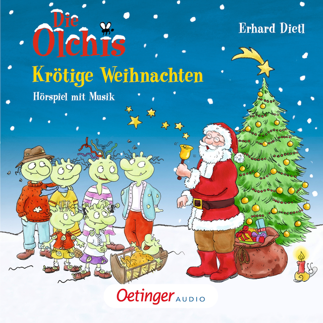 Book cover for Die Olchis. Krötige Weihnachten