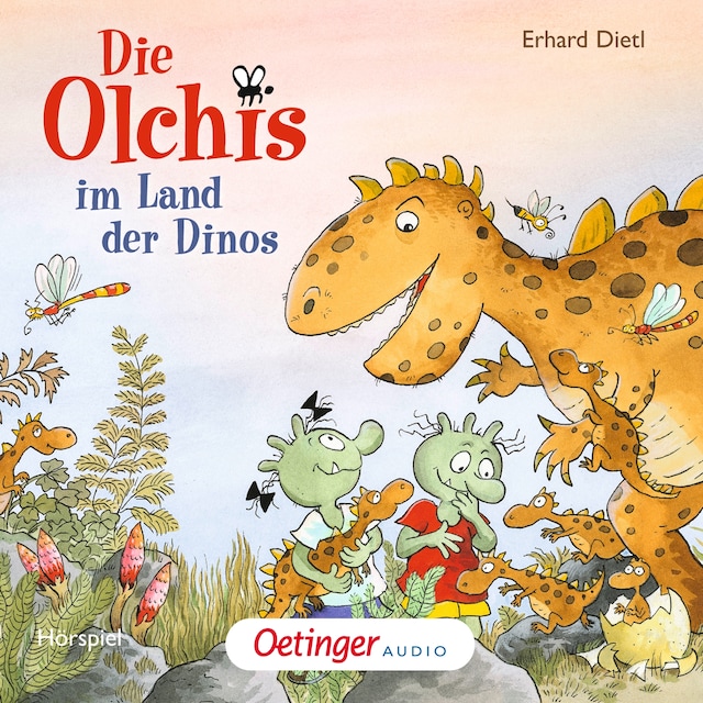 Book cover for Die Olchis im Land der Dinos