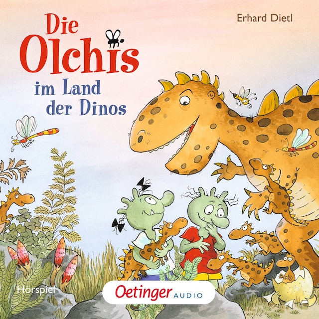 Bokomslag för Die Olchis im Land der Dinos