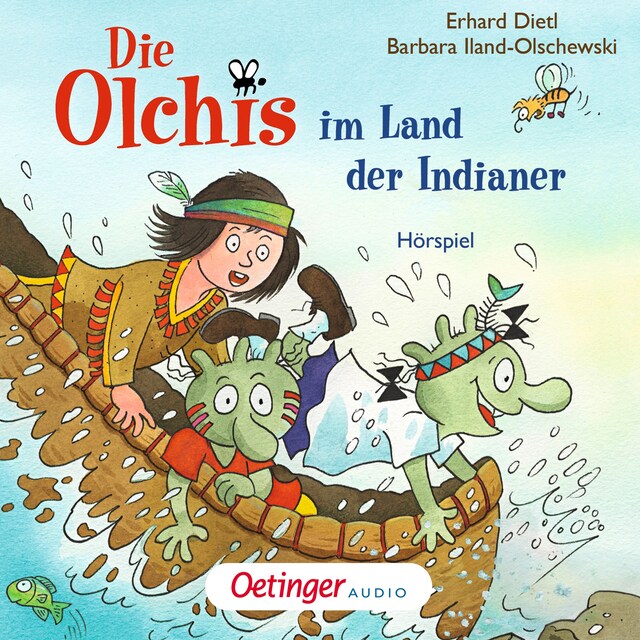 Book cover for Die Olchis im Land der Indianer