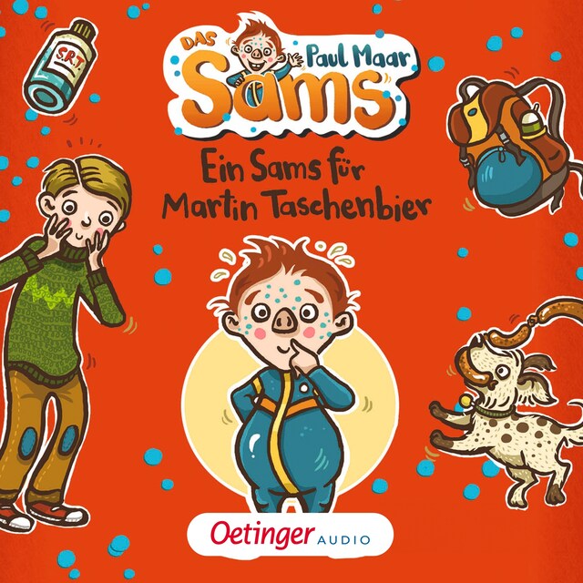 Copertina del libro per Das Sams 4. Ein Sams für Martin Taschenbier
