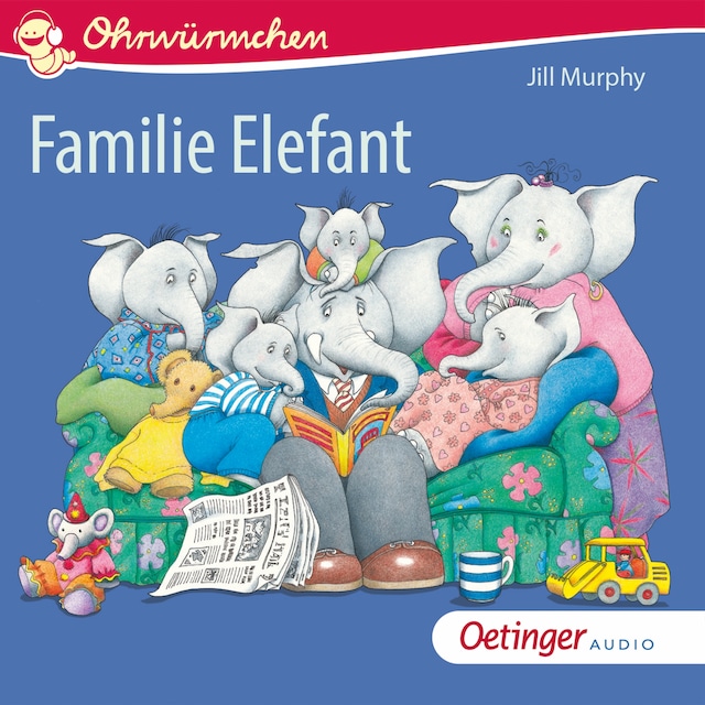 Book cover for Familie Elefant