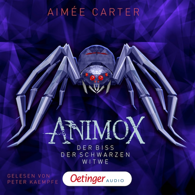 Couverture de livre pour Animox 4. Der Biss der Schwarzen Witwe